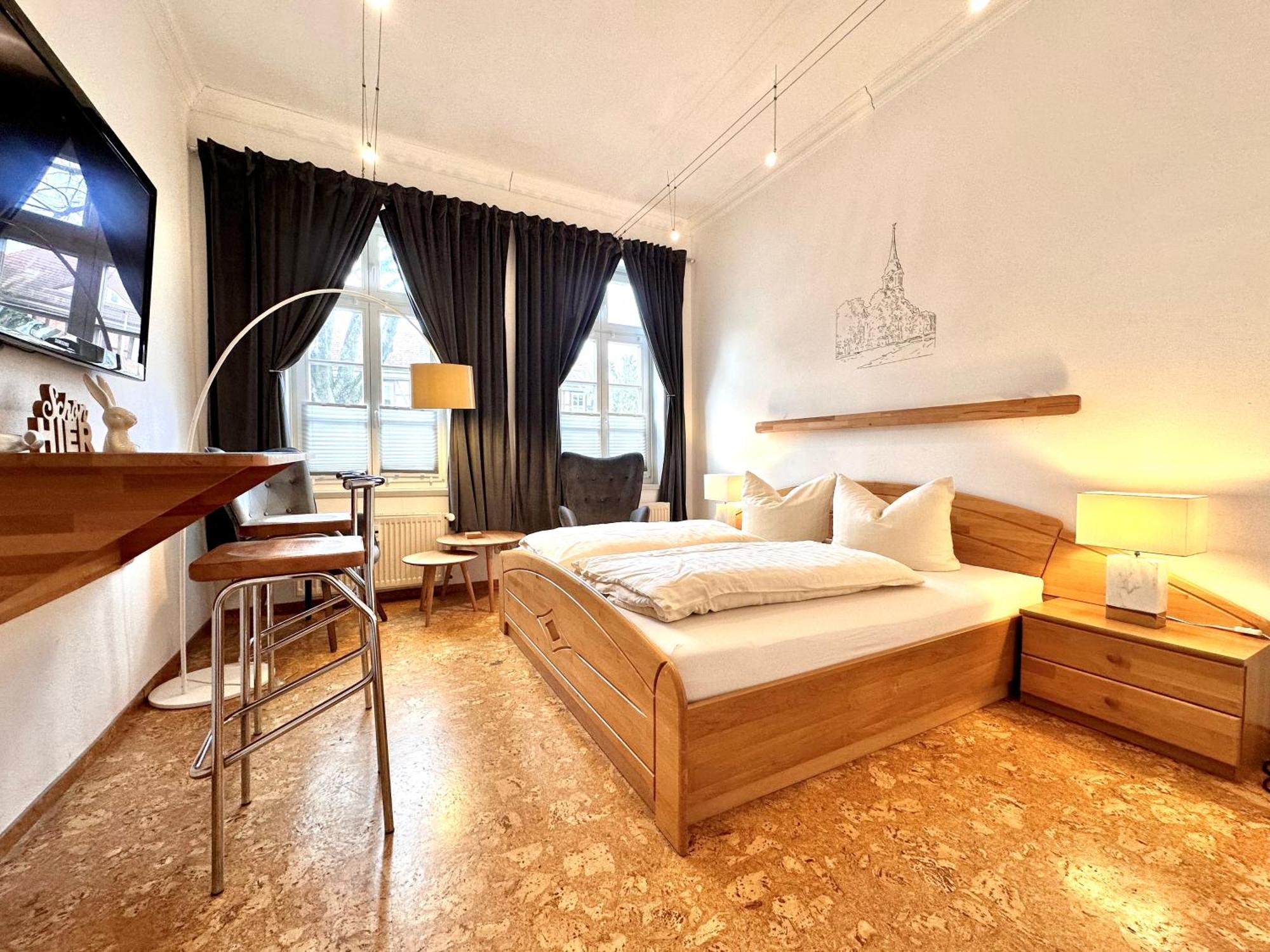 Ferienwohnung An Der Schelfkirche Шверин Екстериор снимка