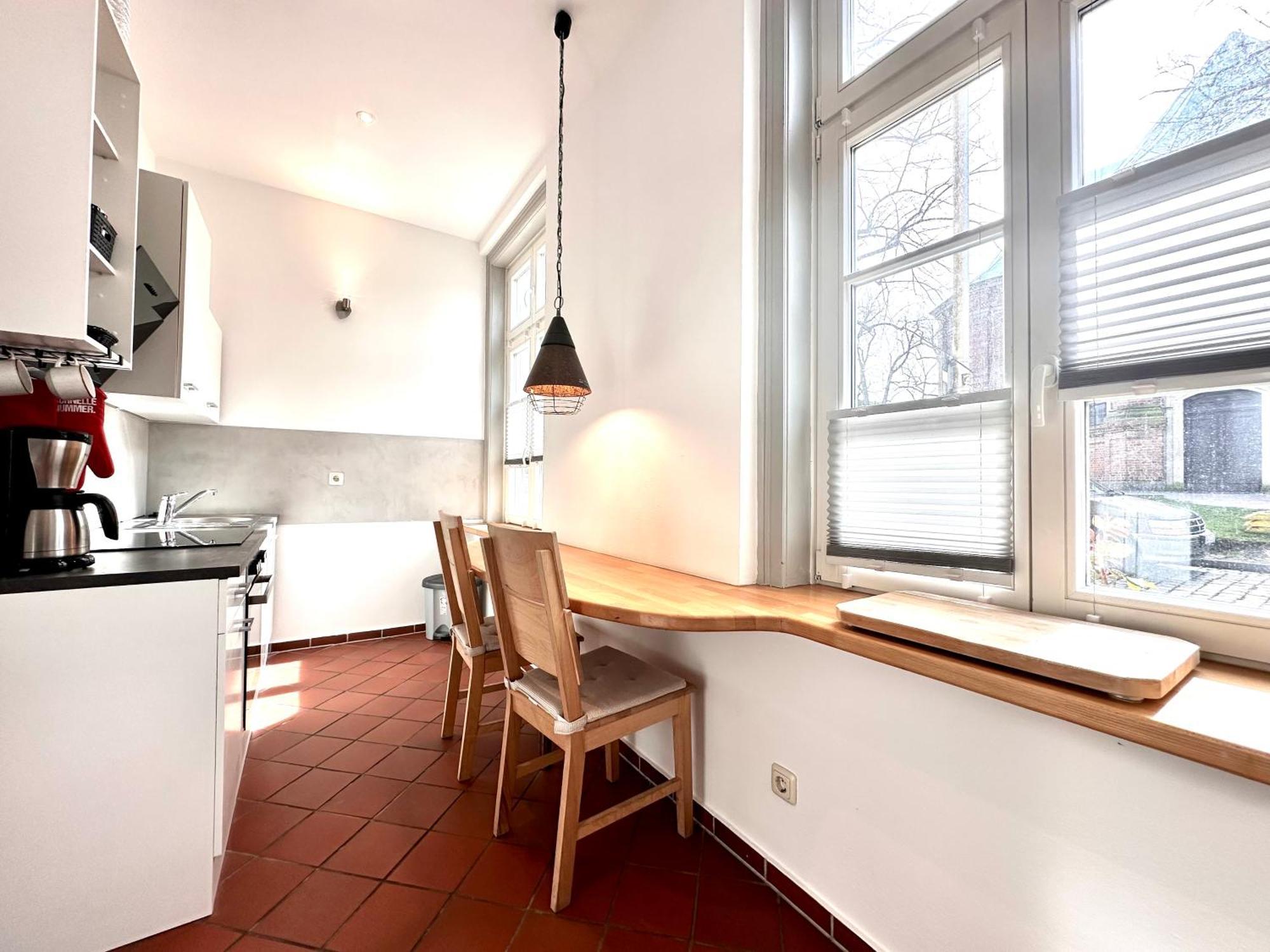 Ferienwohnung An Der Schelfkirche Шверин Стая снимка