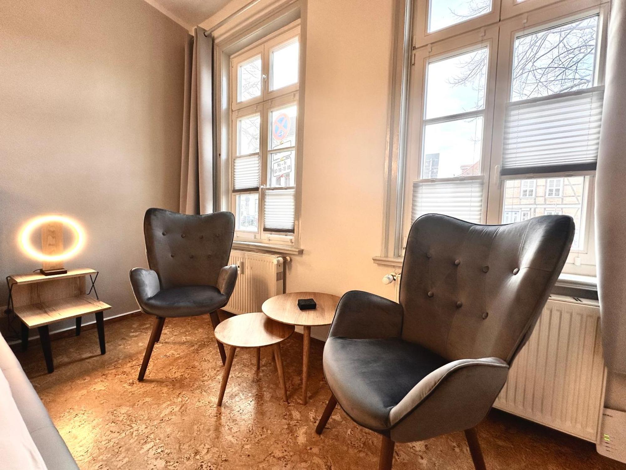 Ferienwohnung An Der Schelfkirche Шверин Екстериор снимка